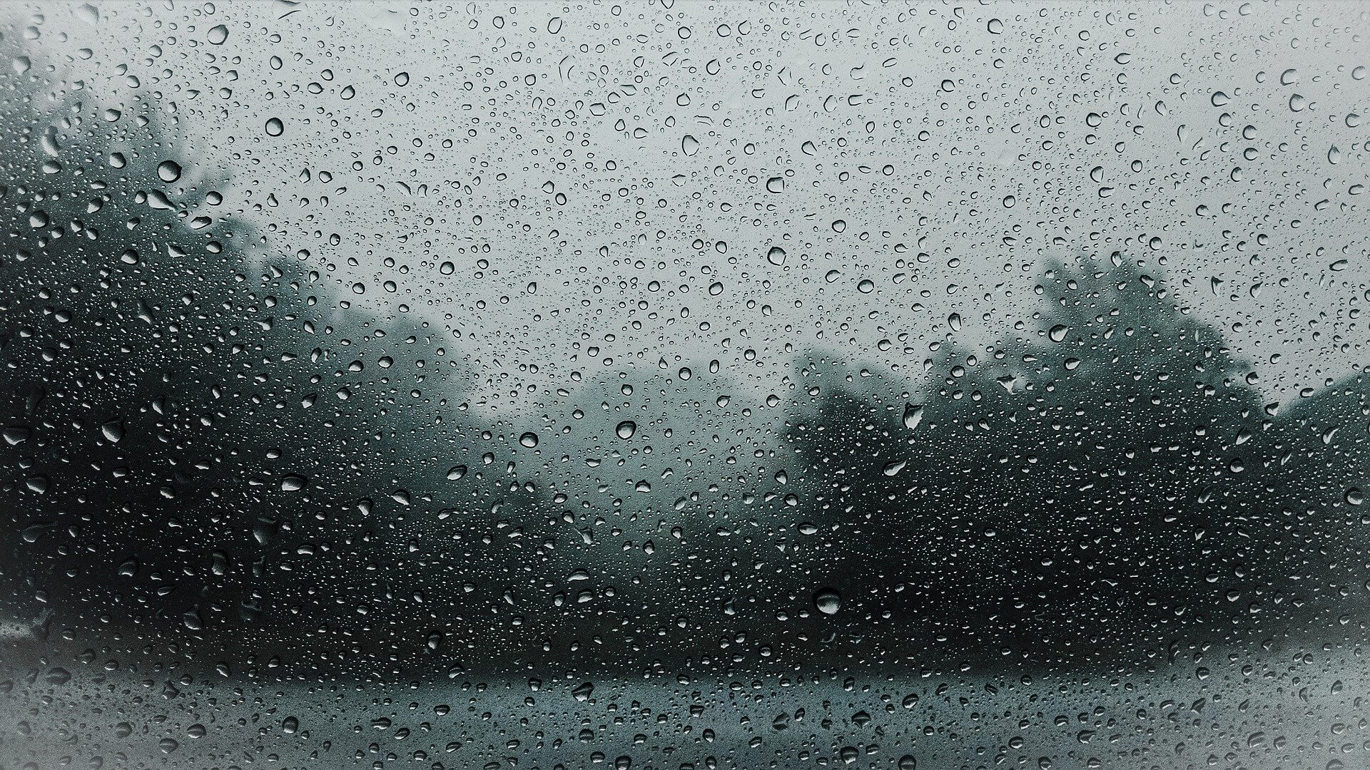 A window covered in condensation.